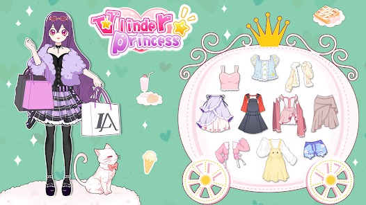 Vlinder Princess Dress up game MOD APK 1.9.27 (Unlocked Skins) Android