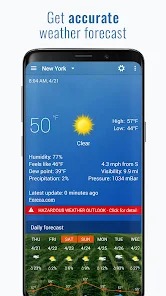 Digital Clock World Weather MOD APK 6.31.1 (Premium Unlocked) Android
