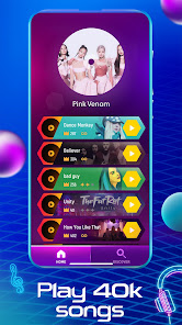 Screenshot 1 for Tiles Hop EDM Rush Mod APK 6.11.2 (money) Android