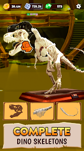 Screenshot 3 for Dino Quest 2 Dinosaur Fossil MOD APK 1.23.8 (Unlimited Money) Android