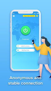 Screenshot 4 for Speedy Quark VPN VPN Master MOD APK 2.1.2 (Premium Unlock) Andriod
