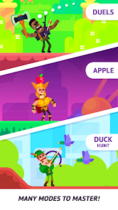 Screenshot 8 for Ultimate Bowmasters MOD APK 6.0.11 (Unlimited Money Menu) Android