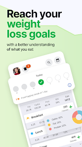 Screenshot 1 for Calorie Counter by Fat Secret MOD APK 9.31.0.4 (Premium Unlocked) Android