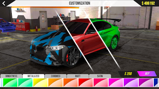 Screenshot 3 for Car Real Simulator MOD APK v2.0.34 (Unlimited Money Unlocked) Android