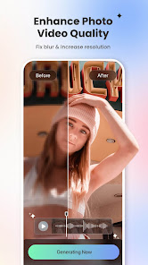 Screenshot 2 for Fotor AI Photo Editor Collage MOD APK 7.4.11.23 (Pro Unlocked) Android