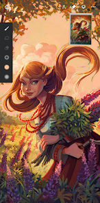 Screenshot 2 for Infinite Painter MOD APK 7.1.7 (Premium Unlocked) Android