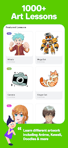 Screenshot 3 for Drawing Desk Draw Paint Art MOD APK 8.1.0 (Premium Unlocked) Android