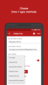 Screenshot 5 for Autosync for MEGA MegaSync MOD APK 6.3.3 Android