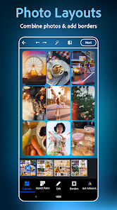 Screenshot 2 for Photoshop Express Photo Editor 12.6.298 Mod APK