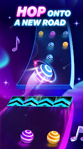 Screenshot 6 for Dancing Road Color Ball Run MOD APK 2.4.5 (Unlimited Hearts VIP Unlocked) Android