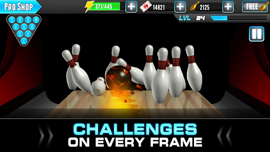 Screenshot 8 for PBA Bowling Challenge MOD APK 3.8.56 (Unlimited Tickets Pins) Android