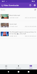 Screenshot 6 for Lj Video Downloader m3u8 mp4 MOD APK 1.1.46 (Premium Unlocked) Android