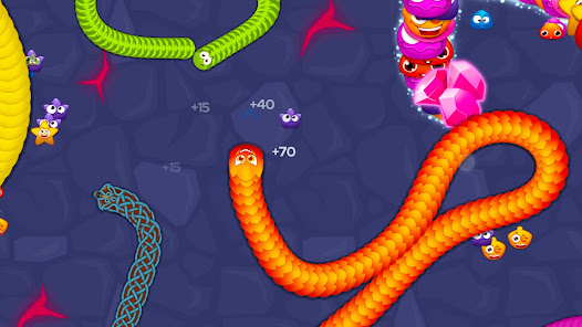 Screenshot 6 for Worm Hunt Snake game iO zone MOD APK 3.8.2 (Unlimited Money) Android