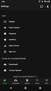 Screenshot 4 for Emby for Android MOD APK 3.4.18 (Premium Unlocked) Android