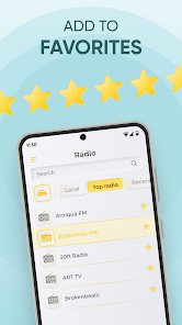 Screenshot 5 for Radio FM AM Live Radio Station MOD APK 2.1.1 (Premium Unlocked) Android