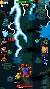 Screenshot 1 for Dash Quest MOD APK 2.9.25 (Unlimited Currency Energy God Mode) Android