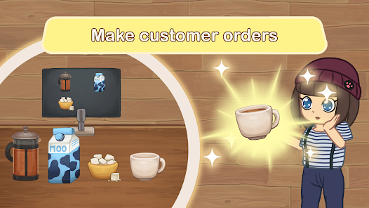 Screenshot 5 for Furistas Cat Cafe MOD APK 3.070 (Unlimited Money) Android