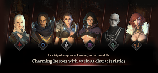 Screenshot 4 for Dark Throne The Queen Rises MOD APK 2.1.0 (Attack Multiplier God Mode) Android