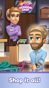 Screenshot 6 for Fashion Shop Tycoon Style Game MOD APK 1.10.5 (Unlimited Money Life) Android