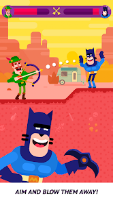 Screenshot 6 for Ultimate Bowmasters MOD APK 6.0.11 (Unlimited Money Menu) Android