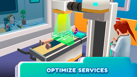 Screenshot 2 for Hospital Empire Tycoon Idle MOD APK 5.6.5 (Unlimited Money) Android