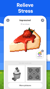 Screenshot 8 for Pixel Art color by number MOD APK 8.10.1 (Unlocked) Android