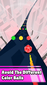 Screenshot 4 for Color Road MOD APK 3.2 (Unlimited Coins No ADS) Android