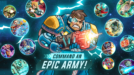 Screenshot 3 for Iron Marines Strategy Game MOD APK 1.5.18 (Unlimited Money) Android