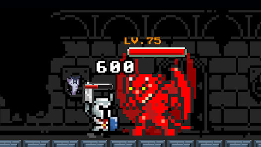 Screenshot 1 for Grow Dungeon Hero Idle Rpg MOD APK 12.3.8 (One Hit Much Money) Android