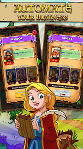 Screenshot 4 for Royal Idle Medieval Quest MOD APK 1.42.10 (Free Upgrades) Android