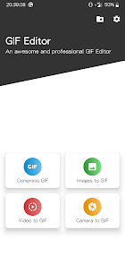 GIF Maker GIF Compressor MOD APK 1.0.10.08 (Premium Unlocked) Android screenshot
