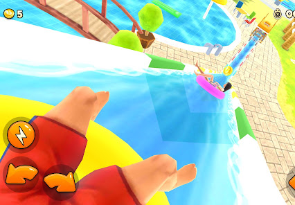 Screenshot 2 for Uphill Rush Water Park Racing Mod APK 4.3.1018 (money) Android