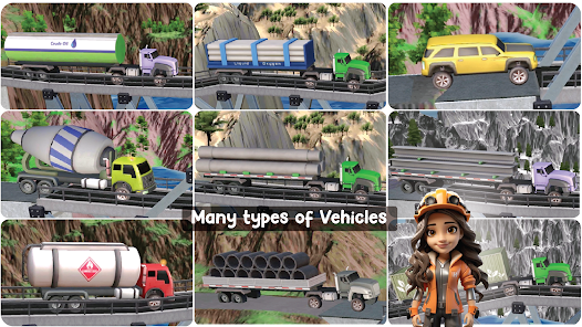 Screenshot 7 for Bridgezz Bridge Builder MOD APK 3.5.8 (Free Rewards) Android