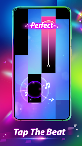 Piano Beat EDM Music Tiles MOD APK 1.2.1 (Unlimited Gold Unlock Vip) Android screenshot