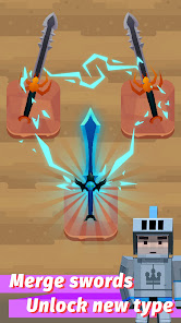 Screenshot 6 for Merge Sword MOD APK 1.9.6 (Instant Achievement Reward) Android