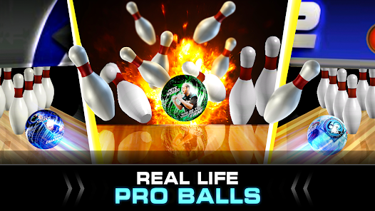 Screenshot 3 for PBA Bowling Challenge MOD APK 3.8.56 (Unlimited Tickets Pins) Android