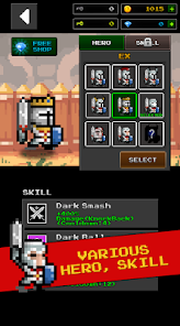 Screenshot 7 for Grow Dungeon Hero Idle Rpg MOD APK 12.3.8 (One Hit Much Money) Android