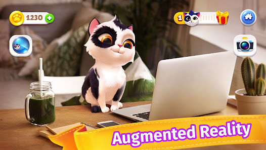 Screenshot 8 for My Cat Virtual pet simulator MOD APK 3.0.0.0 (Unlimited Money Unlocked VIP) Android