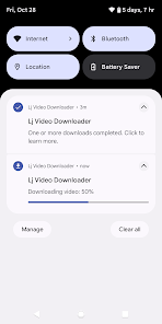 Screenshot 5 for Lj Video Downloader m3u8 mp4 MOD APK 1.1.46 (Premium Unlocked) Android