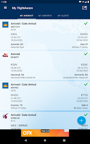 Screenshot 8 for FlightAware Flight Tracker MOD APK 5.8.0 (Premium Unlocked) Android