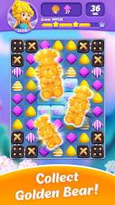 Screenshot 3 for Candy Charming Match 3 Games MOD APK 22.6.3051 (Unlimited Energy) Android