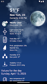 Screenshot 3 for Weather XL PRO MOD APK v1.5.5.9 (Pro Unlocked) Android