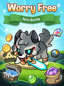 Screenshot 7 for Summoners Greed Idle RPG hero MOD APK 1.72.5 (Free Shopping Mega Menu) Android