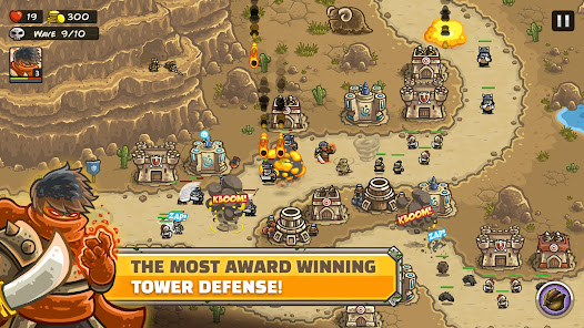 Screenshot 2 for Kingdom Rush Frontiers TD MOD APK 6.1.24 (Unlimited Diamonds Unlocked) Android