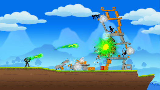 Screenshot 2 for Boom Stick Bazooka Puzzles MOD APK 3.9.5.8 (Unlimited Currency) Android