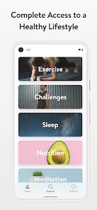 Screenshot 4 for Asana Rebel Get in Shape MOD APK 6.20.7241 (Premium Unlocked) Android