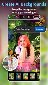 Screenshot 1 for Photoshop Express Photo Editor 12.6.298 Mod APK