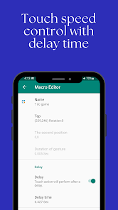 Screenshot 5 for Touch Macro Pro Auto Clicker MOD APK 2.1.2 (Premium Unlocked) Android