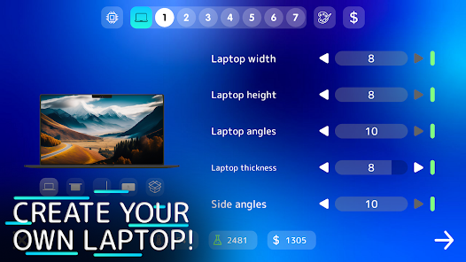 Screenshot 6 for PC Tycoon 2 computer creator MOD APK 1.1.25 (Unlocked) Android