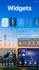 Screenshot 3 for Weather Widget Weawow APK v6.2.5 (Unlocked) Android